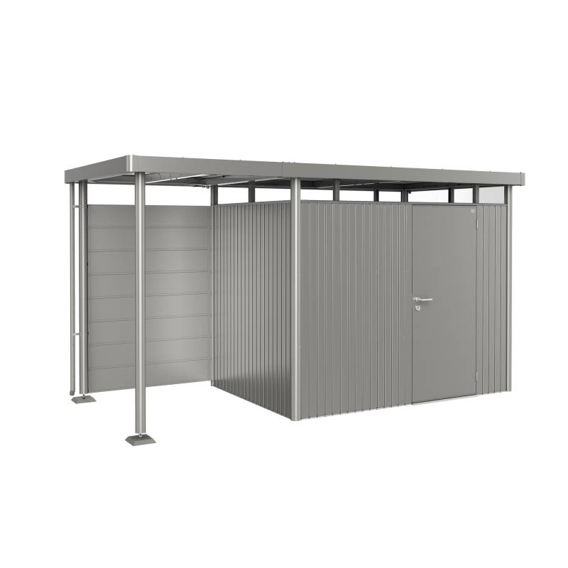 Biohort Rückwand für Seitendach Größe S zu Gerätehaus 'HighLine' Größe H2-H5 quarzgrau-metallic von Biohort