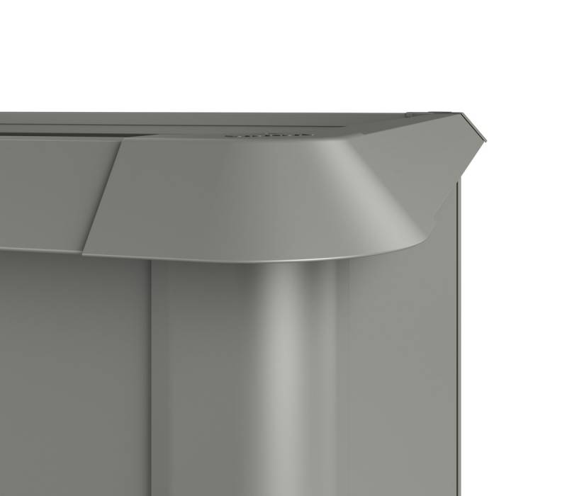 Biohort Schneckenschutz für HochBeet 152 x 102 x 77 cm (Gr. 1,5x1) quarzgrau-metallic von Biohort