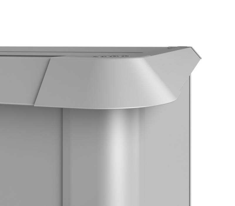 Biohort Schneckenschutz für HochBeet 201 x 102 x 77 cm (Gr. 2x1) silber-metallic von Biohort
