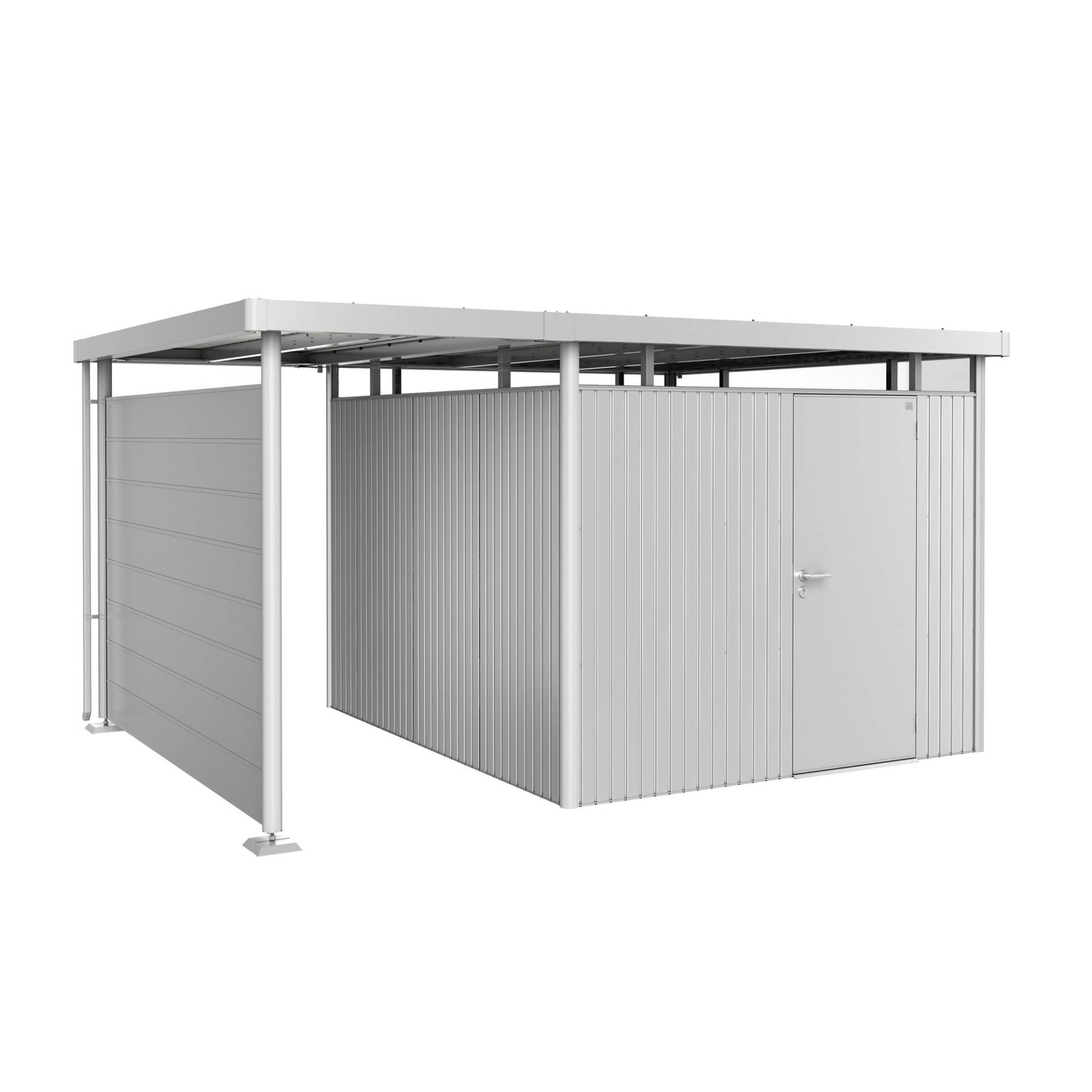 Biohort Seitendach Größe S zu Gerätehaus 'HighLine' Größe H5 silber-metallic Biohort Seitendach Größe S zu Gerätehaus 'HighLine' Größe H5 silber-metallic von Biohort