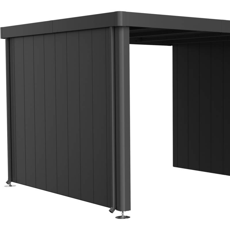 Biohort Seitenwand für Seitendach Gerätehaus Neo Gr. 3A/3B/3C/3D Dunkelgr.-Met. von Biohort