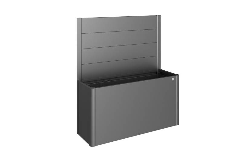 Biohort Sichtschutz für Pflanzbeet Belvedere/Hochbeet - 1,5 m Seite - dunkelgrau-metallic von Biohort