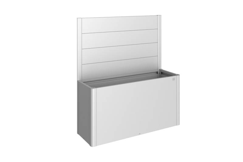 Biohort Sichtschutz für Pflanzbeet Belvedere/Hochbeet - 1,5 m Seite - silber-metallic von Biohort