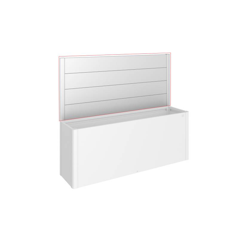 Biohort Sichtschutz für Pflanzkasten-System 'Belvedere' silber Gr. 200 von Biohort
