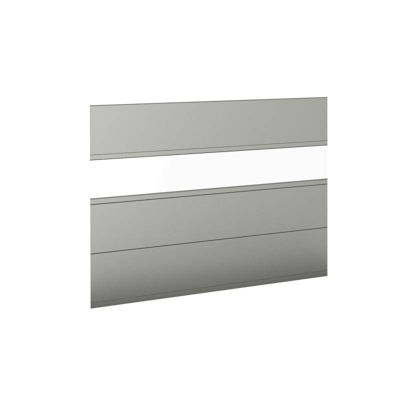Biohort Sichtschutz zu DaVinci mit Acrylglas Gr. 1,5m quarzgrau-metallic B188926 von Biohort