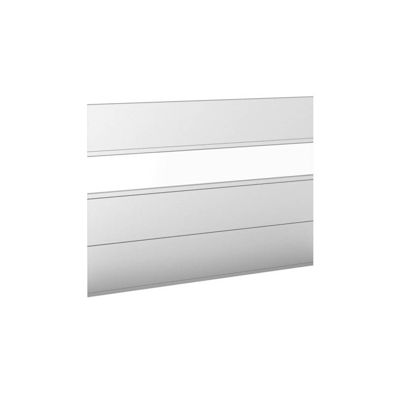 Biohort Sichtschutz zu DaVinci mit Acrylglas Gr. 1,5m silber-metallic B138926 von Biohort
