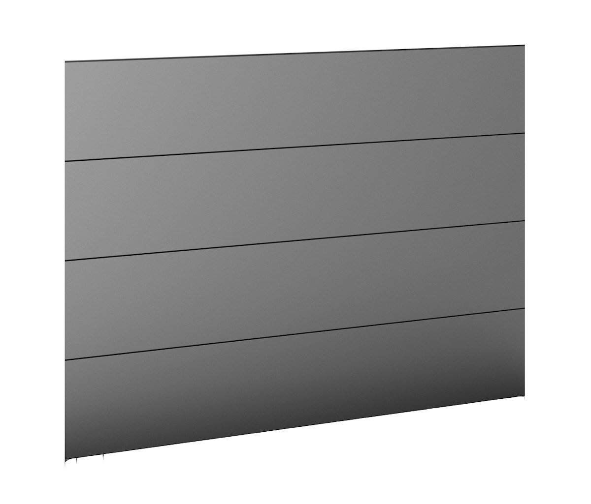Biohort Sichtschutz zu DaVinci ohne Acrylglas Gr. 1m dunkelgrau-metallic B148920 Biohort Sichtschutz zu DaVinci ohne Acrylglas Gr. 1m dunkelgrau-metallic B148920 von Biohort