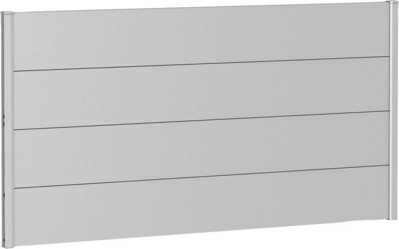 Biohort Sichtschutzelement, 4 Metall-Paneele und 2 Führungsschienen, LxH: 180x91 cm von Biohort