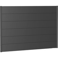 Biohort Sichtschutzelement, 6 Metall-Paneele und 2 Führungsschienen, LxH: 194x137 cm von Biohort