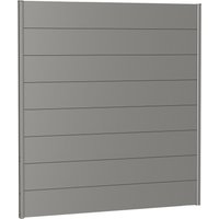 Biohort Sichtschutzelement, 8 Metall-Paneele und 2 Führungsschienen, LxH: 180x182 cm von Biohort