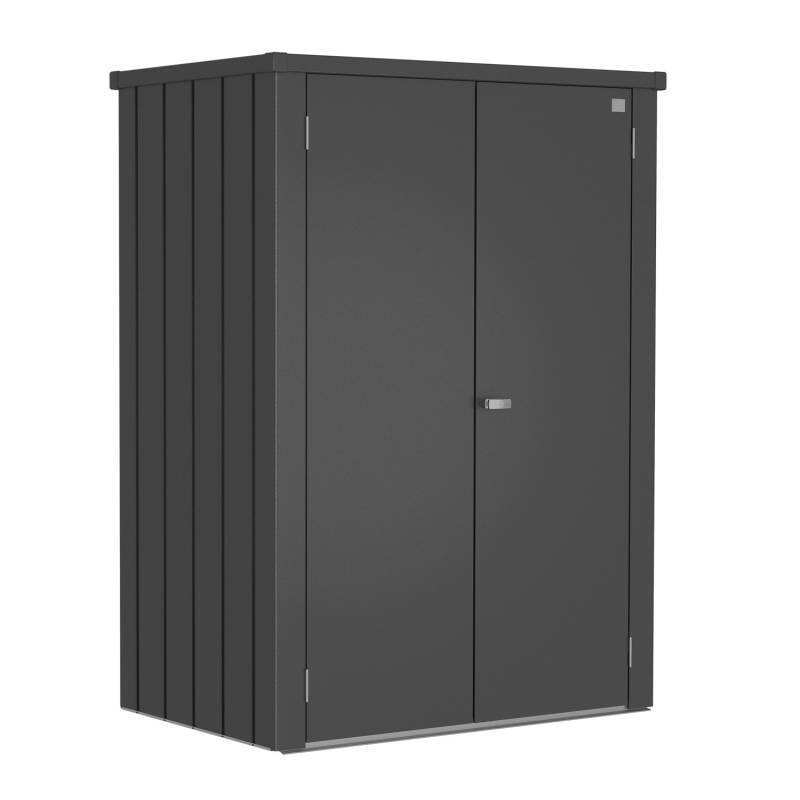 Biohort Terrassenschrank Romeo 181 cm x 132 cm x 87 cm Dunkelgrau-Metallic von Biohort