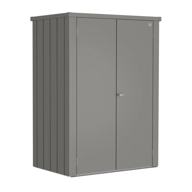 Biohort Terrassenschrank Romeo 181 cm x 132 cm x 87 cm Quarzgrau-Metallic von Biohort