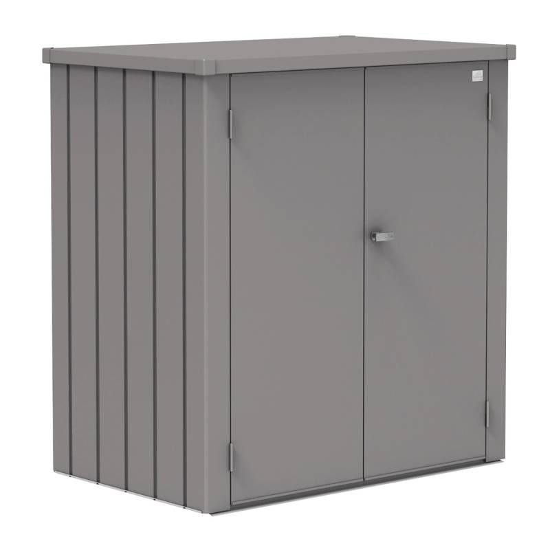 Biohort Geräteschuppen Romeo L Quarzgrau 140 cm x 132 cm x 87 cm von Biohort