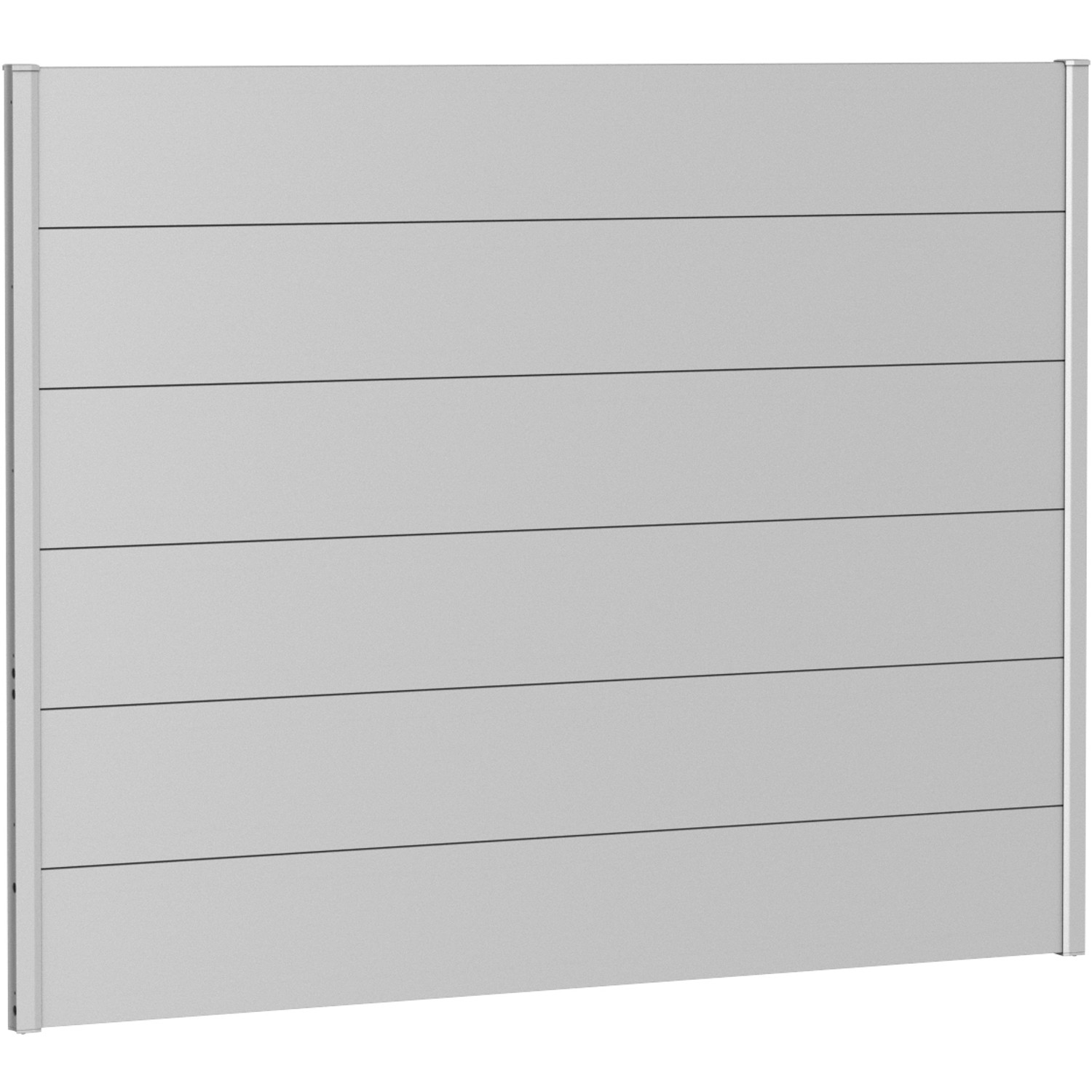 Biohort Wandpaneel Sichtschutz o. Acrylglas 180 cm x 135 cm Silber-Metallic Biohort Wandpaneel Sichtschutz o. Acrylglas 180 cm x 135 cm Silber-Metallic von Biohort