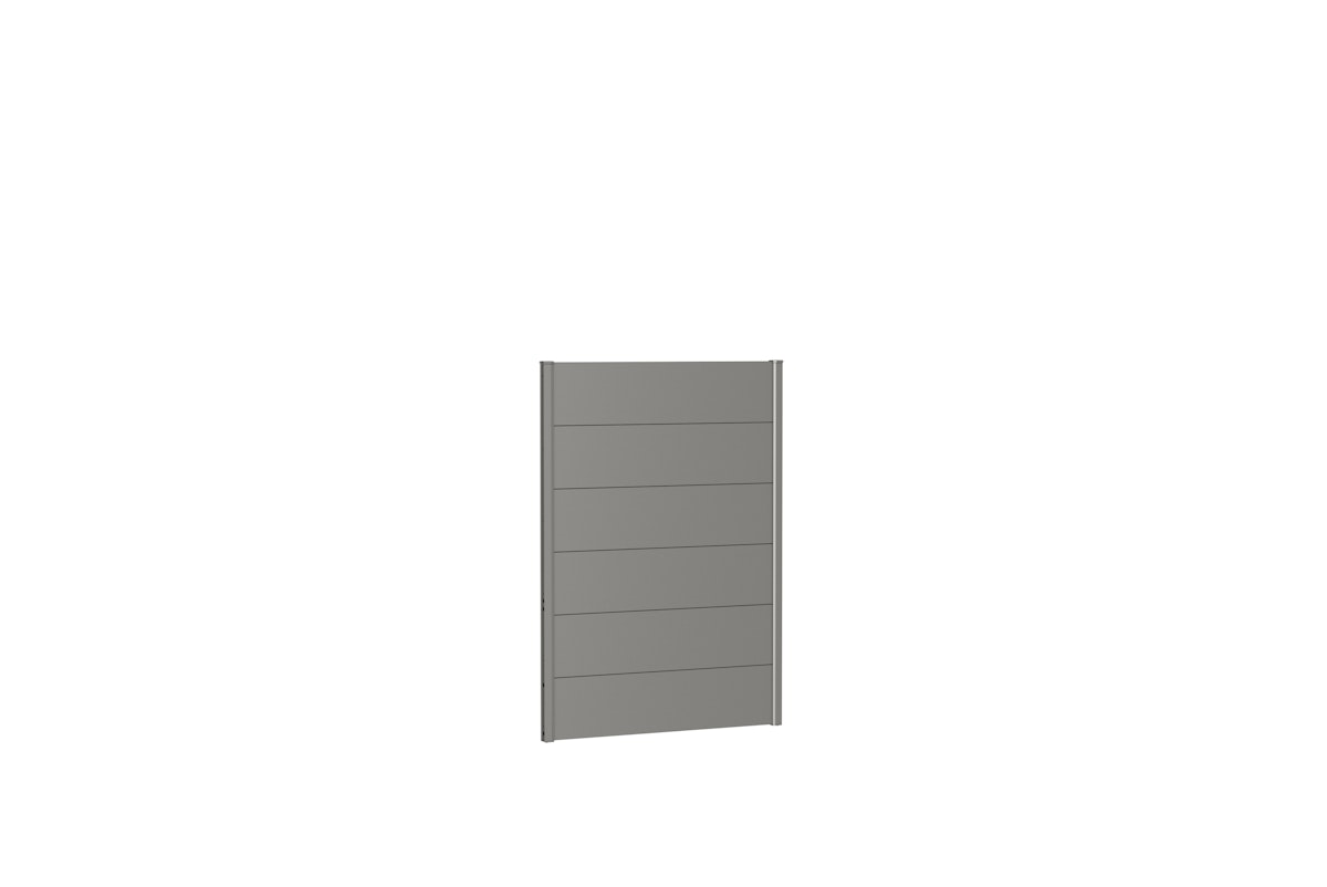 Biohort Wandpaneele für Sichtschutz B 100 x H 135 cm Ohne Acrylglas quarzgrau-metallic Biohort Wandpaneele für Sichtschutz B 100 x H 135 cm Ohne Acrylglas quarzgrau-metallic von Biohort