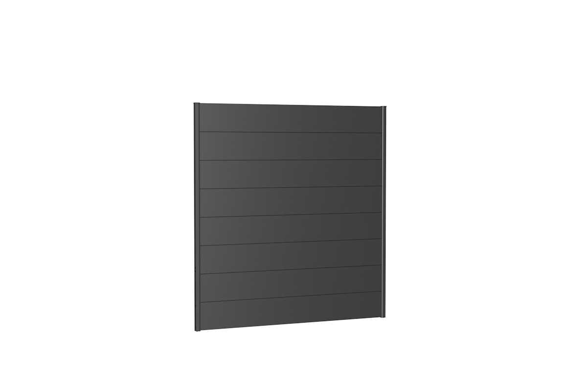 Biohort Wandpaneele für Sichtschutz B 180 x H 180 cm Ohne Acrylglas dunkelgrau-metallic Biohort Wandpaneele für Sichtschutz B 180 x H 180 cm Ohne Acrylglas dunkelgrau-metallic von Biohort