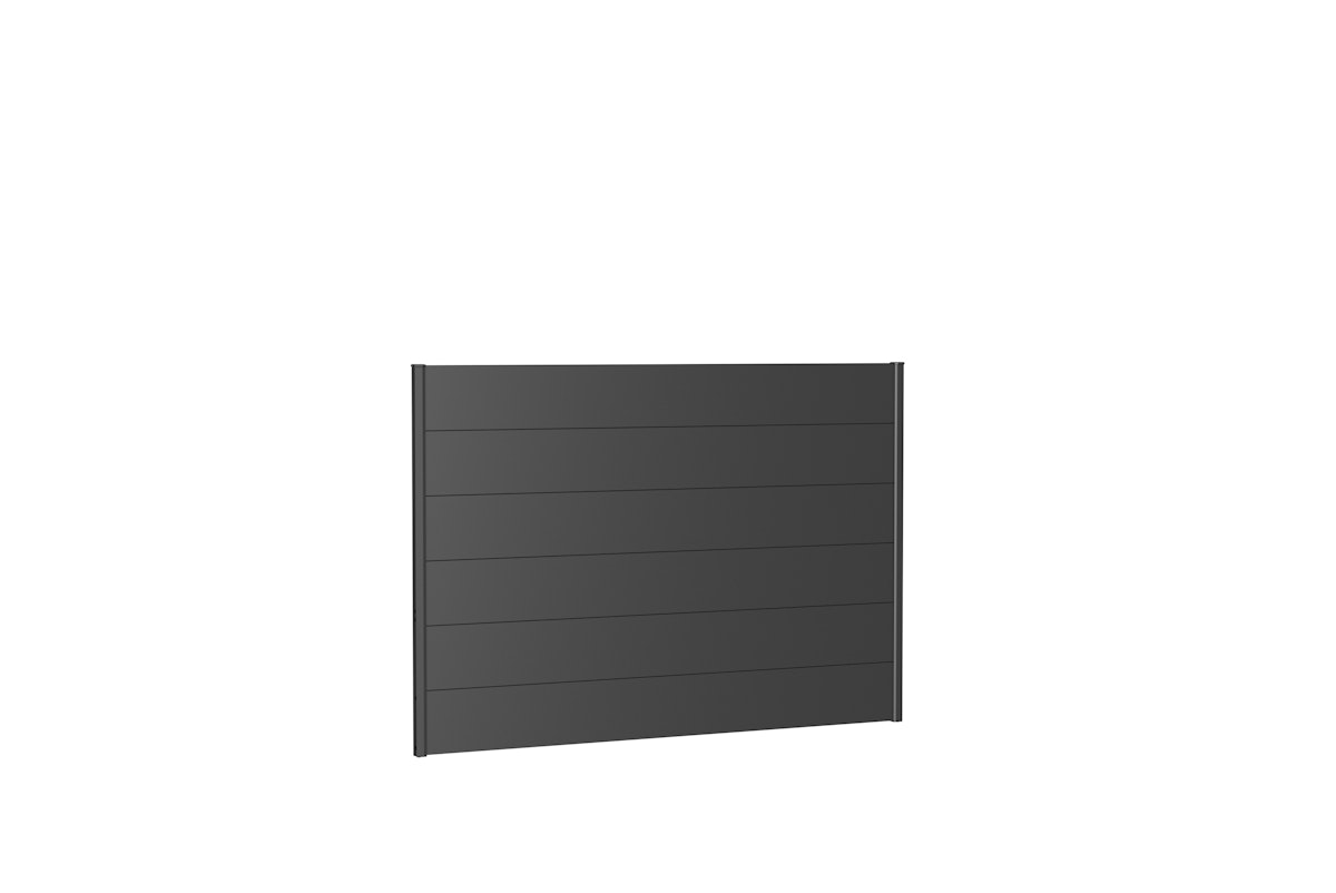 Biohort Wandpaneele für Sichtschutz B 200 x H 135 cm Ohne Acrylglas dunkelgrau-metallic Biohort Wandpaneele für Sichtschutz B 200 x H 135 cm Ohne Acrylglas dunkelgrau-metallic von Biohort