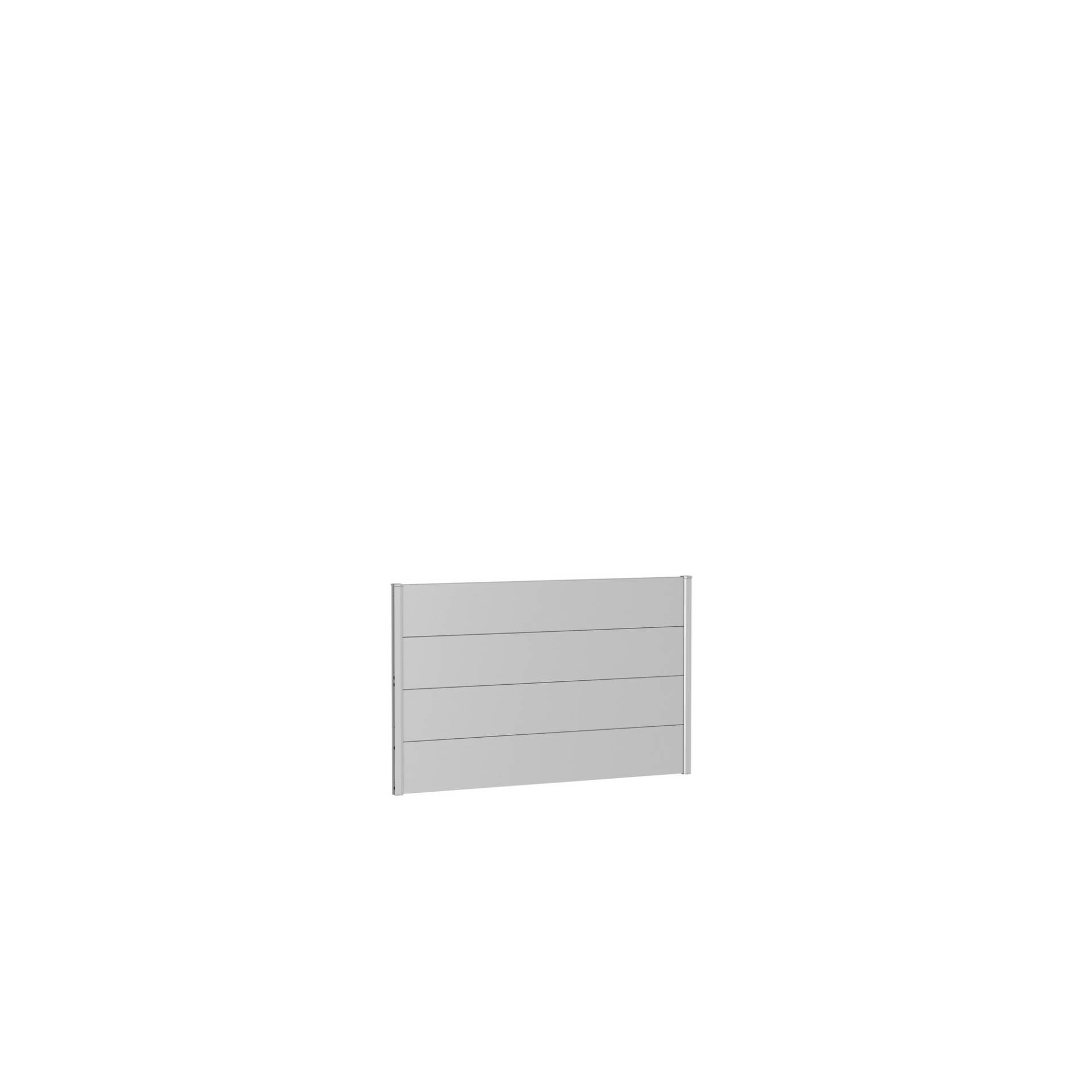 Biohort Zaunelement für Sichtschutz ohne Acrylglas silber-metallic 150 x 90 cm Biohort Zaunelement für Sichtschutz ohne Acrylglas silber-metallic 150 x 90 cm von Biohort