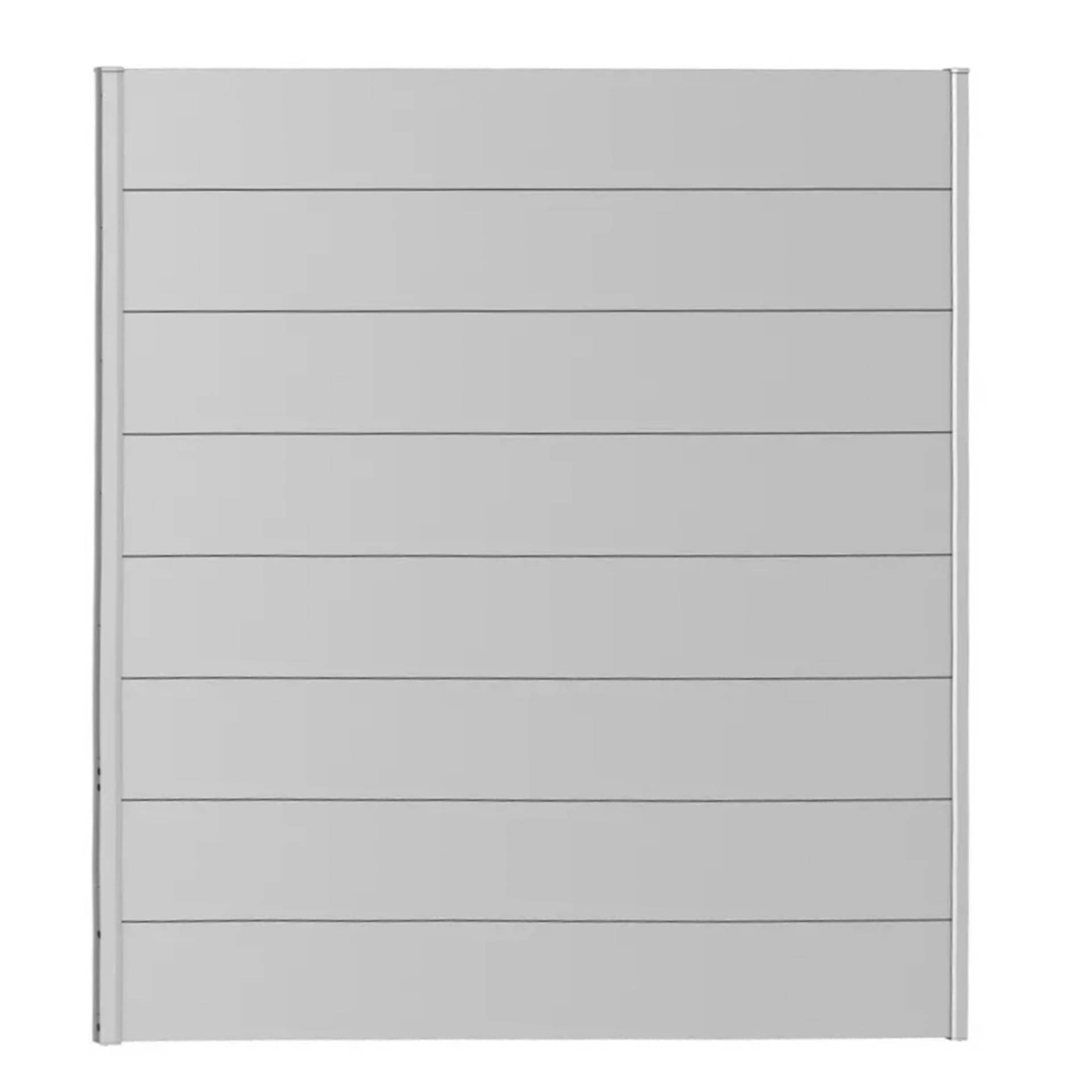Biohort Zaunelement für Sichtschutz ohne Acrylglas silber-metallic 180 x 180 cm Biohort Zaunelement für Sichtschutz ohne Acrylglas silber-metallic 180 x 180 cm von Biohort