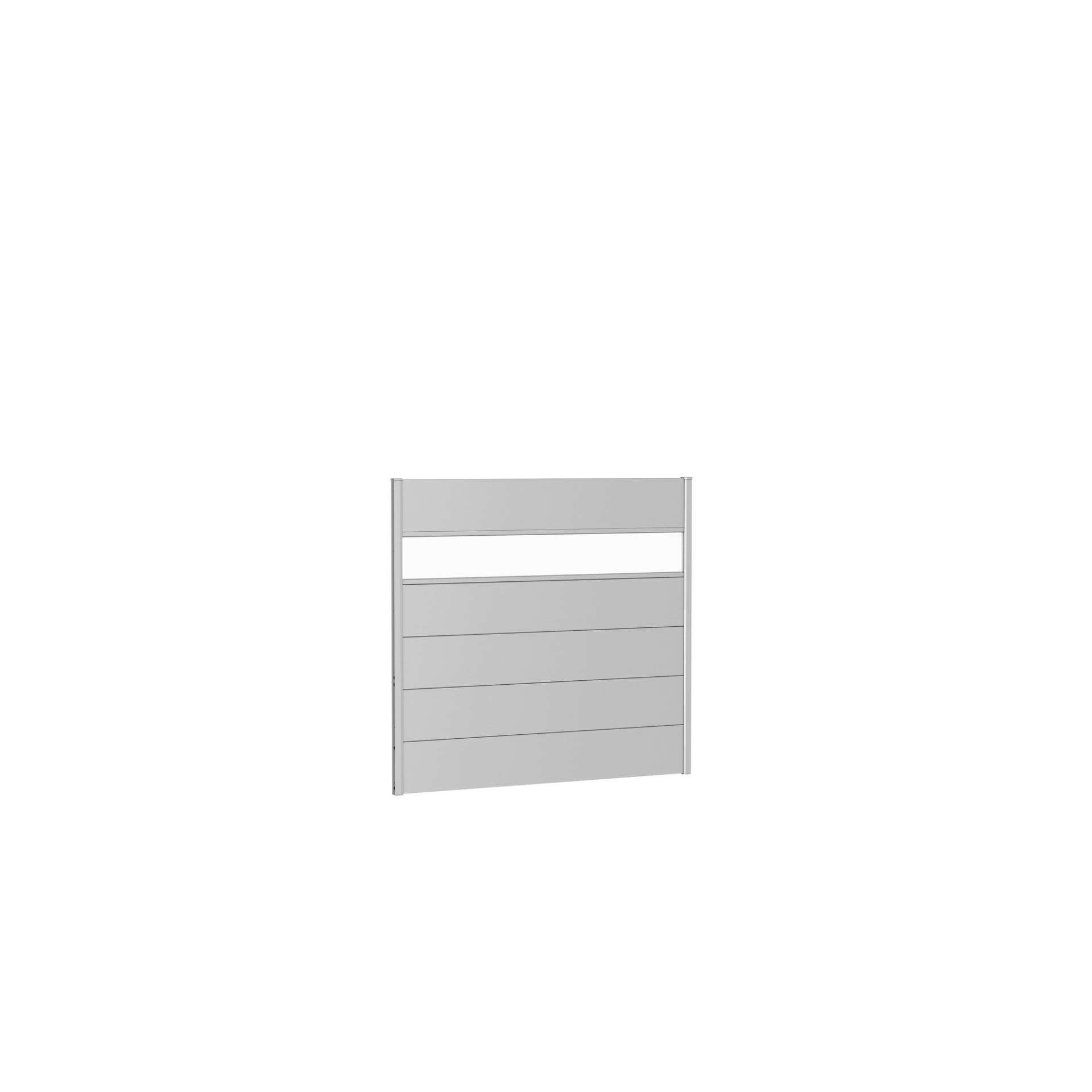 Biohort Zaunelement mit Acrylglas silber-metallic 150 x 135 cm Biohort Zaunelement mit Acrylglas silber-metallic 150 x 135 cm von Biohort