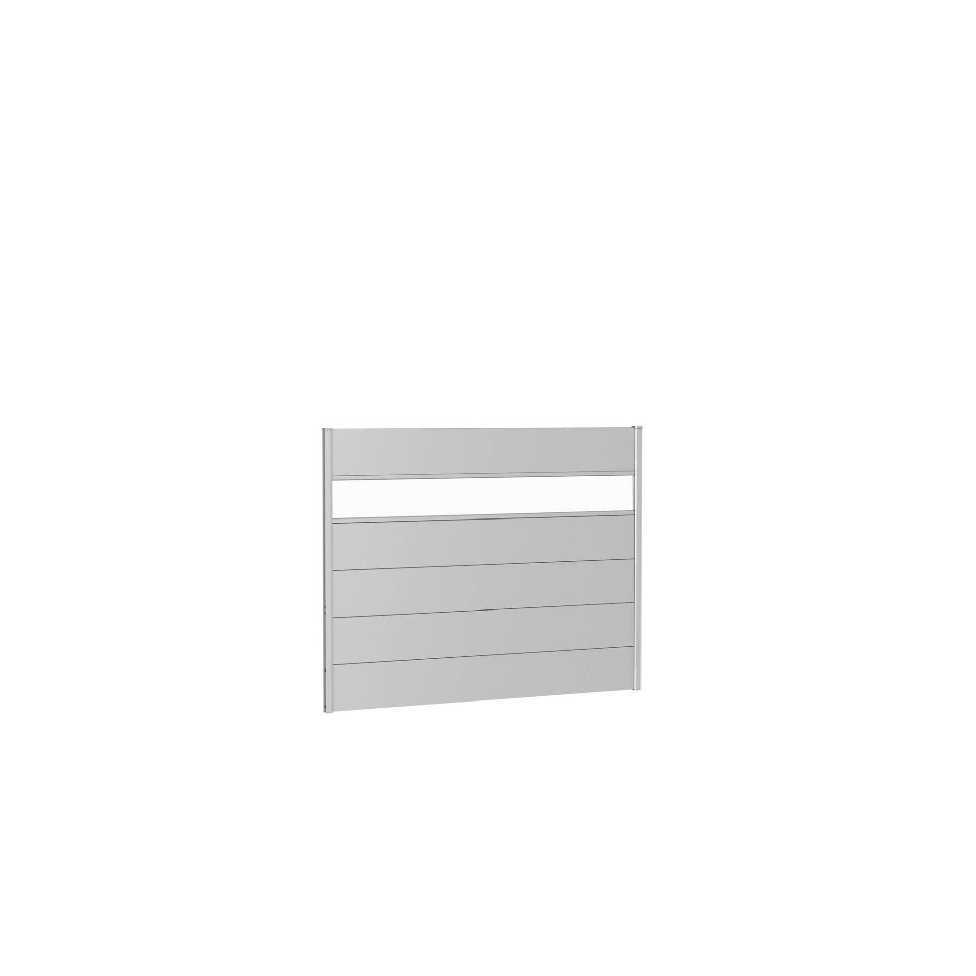 Biohort Zaunelement mit Acrylglas silber-metallic 180 x 135 cm Biohort Zaunelement mit Acrylglas silber-metallic 180 x 135 cm von Biohort