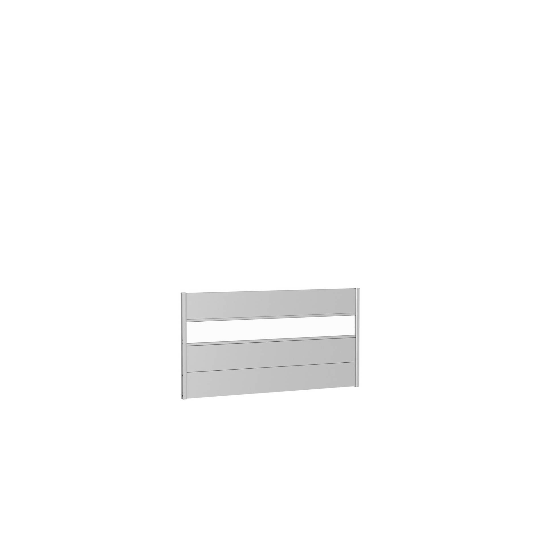 Biohort Zaunelement mit Acrylglas silber-metallic 180 x 90 cm Biohort Zaunelement mit Acrylglas silber-metallic 180 x 90 cm von Biohort