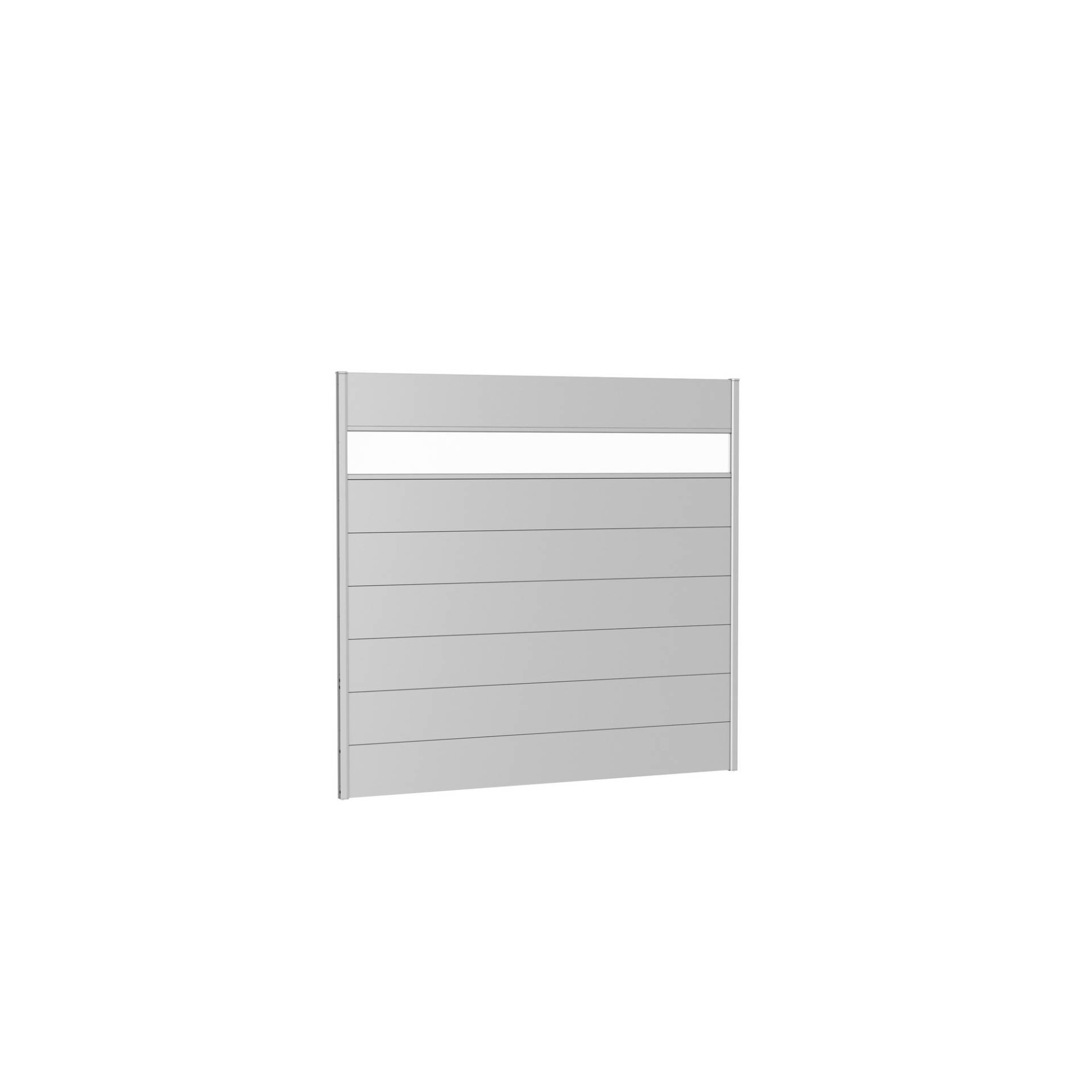 Biohort Zaunelement mit Acrylglas silber-metallic 200 x 180 cm Biohort Zaunelement mit Acrylglas silber-metallic 200 x 180 cm von Biohort