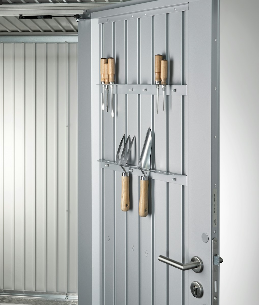 Werkzeughalter für Biohort AvantGarde, HighLine, Panorama, HighBoard (2 Stück) silber-metallic von Biohort