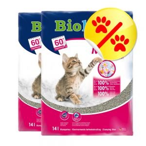 2 x Biokats Micro Fresh 14 l Katzenstreu mit Sommerduft mit feiner Körnung 2 x Biokats Micro Fresh 14 l Katzenstreu mit Sommerduft mit feiner Körnung von Biokat's