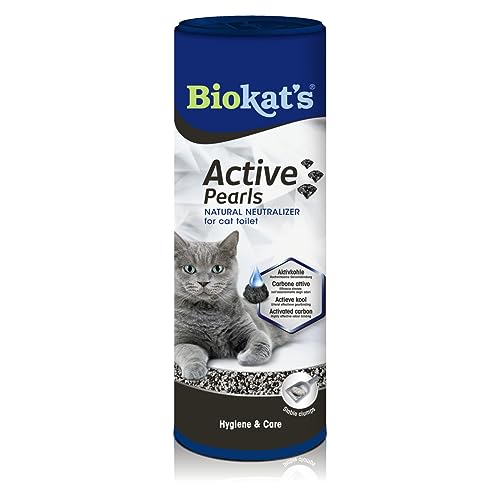Biokat's Active Pearls - Streuzusatz mit Aktivkohle verbessert Geruchsbindung und Saugfähigkeit der Katzenstreu - 1 Dose (1 x 700 ml) Biokat's Active Pearls - Streuzusatz mit Aktivkohle verbessert Geruchsbindung und Saugfähigkeit der Katzenstreu - 1 Dose (1 x 700 ml) von Biokat's