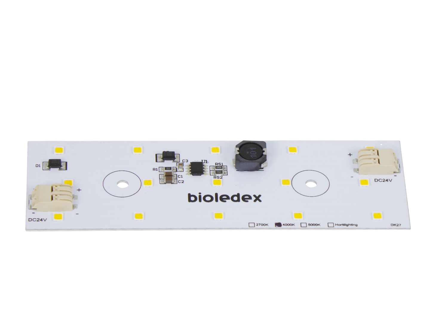 Bioledex GoLeaf LED Modul für Pflanzen 120x40mm 24VDC 15W 3500K von Bioledex