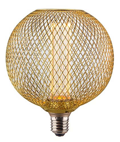 Bioledex LIMA LED Lampe E27 G125 4W 180lm amber metallgitter von Bioledex