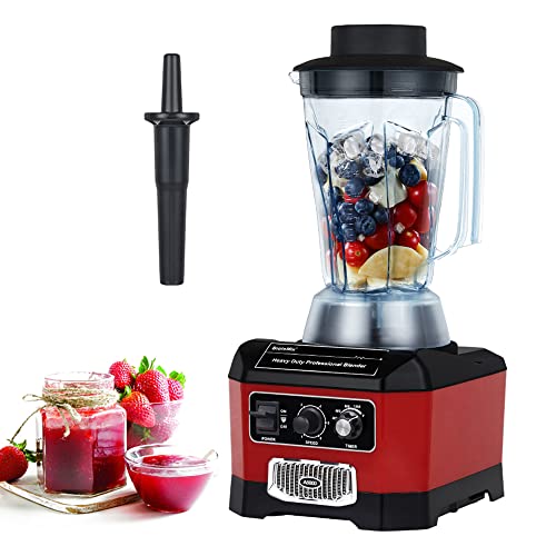 BioloMix Standmixer 2200W SmoothieMixer,Selbstreinigungs funktion, eingebauter Timer,Hochleistungsmixer mit 2L Behälter ohne BPA von Biolomix