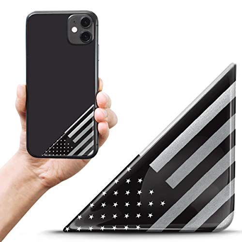 Biomar Labs 2 x 3D Gel Silikon Aufkleber Nummernschild Kennzeichen Tuning Auto Helm Tablet Laptop Handy Vereinigte Staaten Amerika America United States USA Silber Flagge Fahne F 162 von Biomar Labs