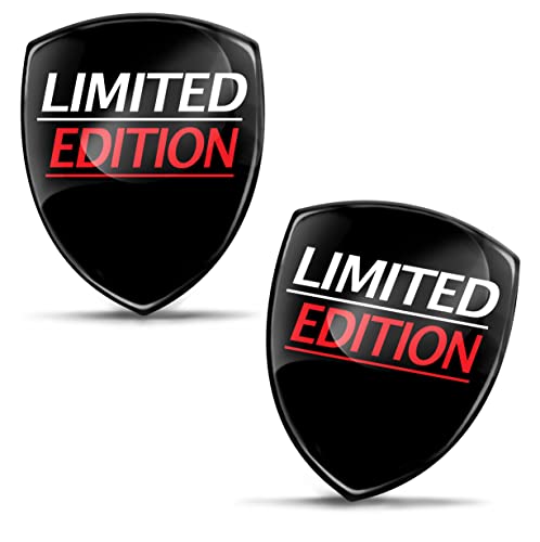 Biomar Labs 2 x Aufkleber 3D Gel Silikon Limited Edition Stickers Autoaufkleber Auto Motorrad Fahrrad Skateboard Telefon Laptop PC Tablet Tür KS 113 von Biomar Labs