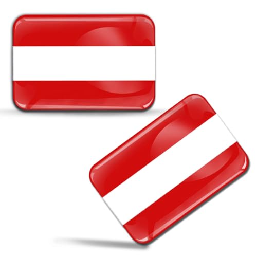 Biomar Labs 2 x Aufkleber 3D Gel Silikon Stickers Österreich Austria Österreichische Flagge Fahne Flag Auto Motorrad Fahrrad Fenster Tür PC Handy Tablet Laptop F 37 Biomar Labs 2 x Aufkleber 3D Gel Silikon Stickers Österreich Austria Österreichische Flagge Fahne Flag Auto Motorrad Fahrrad Fenster Tür PC Handy Tablet Laptop F 37 von Biomar Labs