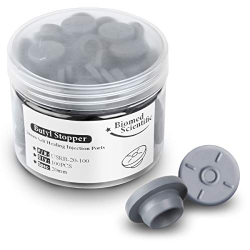 Biomed Scientific, selbstheilende Injektionsanschlüsse, Fläschchen, Gummistopfen, Butylverschluss für Glasflaschen und Pilz-Flüssigkeitskultur von Biomed Solutions