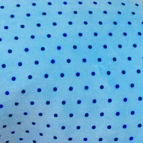 Bezug für Kopfkissen, Schlafkissen (40 x 80, Nicki-Plüsch blau) von Biona