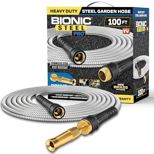 Bionic Steel pro gartenschlauch - 304 metall 100 fuß gartenschlauch 100' rostfreier stahl Bionic Steel pro gartenschlauch - 304 metall 100 fuß gartenschlauch 100' rostfreier stahl von BIONIC STEEL