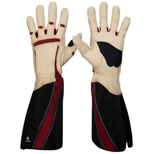 BIONIC Rose Gardening Gloves, Womens Small (Pair), Black,ROSWS von BIONIC