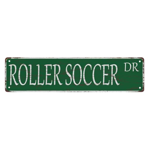 Blechschild Roller Soccer Dr. Lustig Vintage Slim Street Blechschilder 40,6 x 10,2 cm Wandkunst Dekor Eisen Poster für Zuhause, Bauernhaus, Bar, Café, Garage, Männerhöhle Geschenke Blechschild Roller Soccer Dr. Lustig Vintage Slim Street Blechschilder 40,6 x 10,2 cm Wandkunst Dekor Eisen Poster für Zuhause, Bauernhaus, Bar, Café, Garage, Männerhöhle Geschenke von Bioonce
