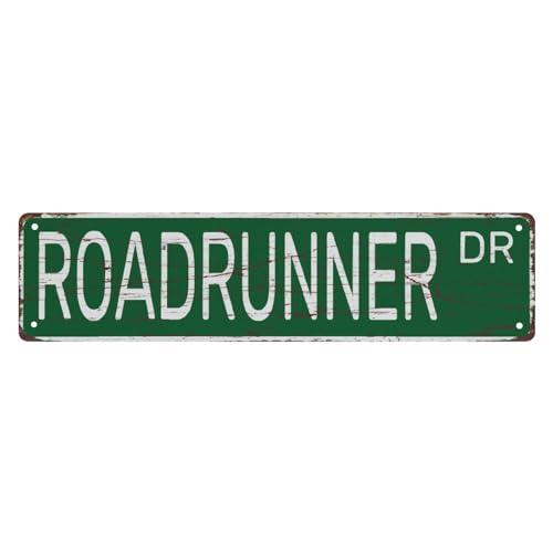 Metall-Blechschilder Roadrunner Dr. The Unique Wall Decoration Of The Vintage Diner Metal Tin Sign Shop Cafe Restaurant 4X16 Inches Metall-Blechschilder Roadrunner Dr. The Unique Wall Decoration Of The Vintage Diner Metal Tin Sign Shop Cafe Restaurant 4X16 Inches von Bioonce