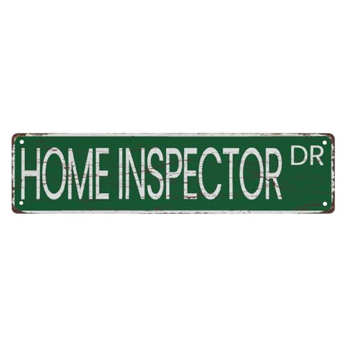 Metallschild Home Inspector The Unique Wall Decoration Of The Vintage Diner Metal Tin Sign Shop Cafe Restaurant 4X16 Inches Metallschild Home Inspector The Unique Wall Decoration Of The Vintage Diner Metal Tin Sign Shop Cafe Restaurant 4X16 Inches von Bioonce