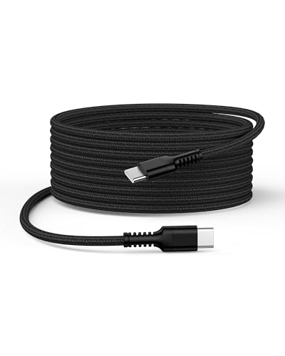 USB C auf USB C Switch Schnellladekabel kompatibel mit Nintendo Switch/Switch Lite/Switch OLED, Nylon geflochtenes C auf C Datenkabel Netzkabel für PS5/Ps5 Pro Controller, Xbox Series X/S Controller von Bioonis