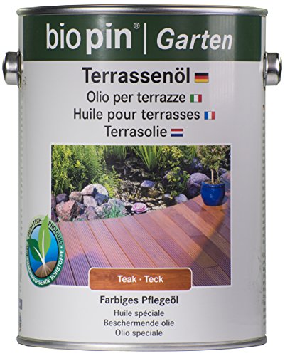 Biopin Terrassenöl 2,50 l teak von Biopin