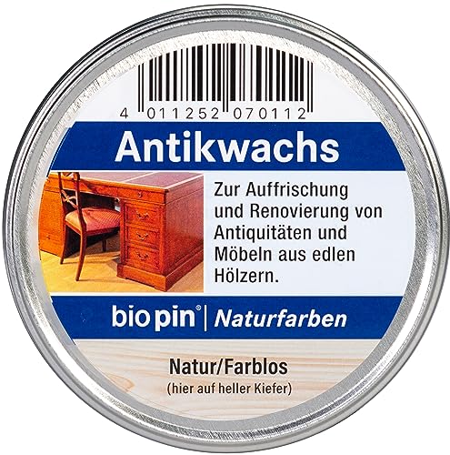 Biopin Antik-Renovierwachs farblos 0,5 L von Biopin