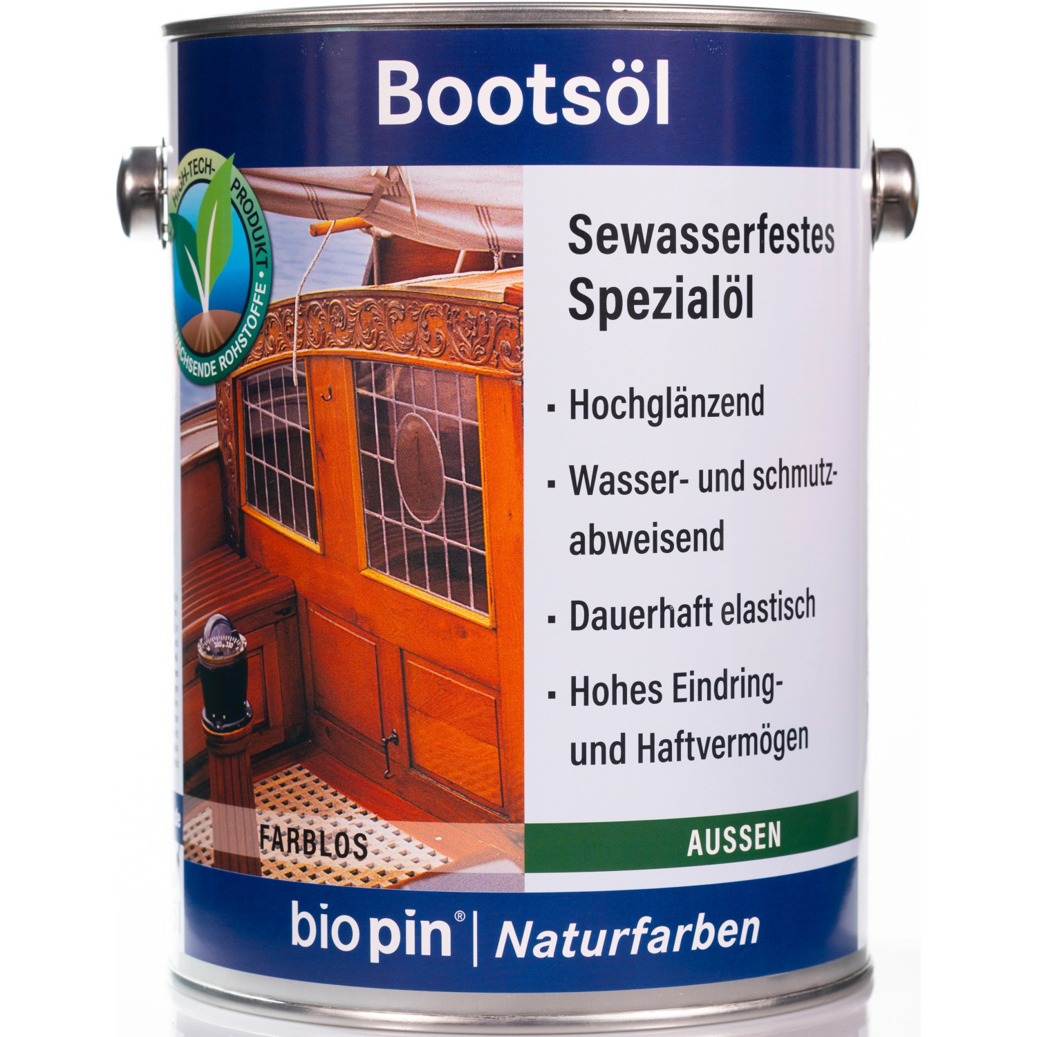 Biopin Bootsöl farblos 2,5 l von Biopin