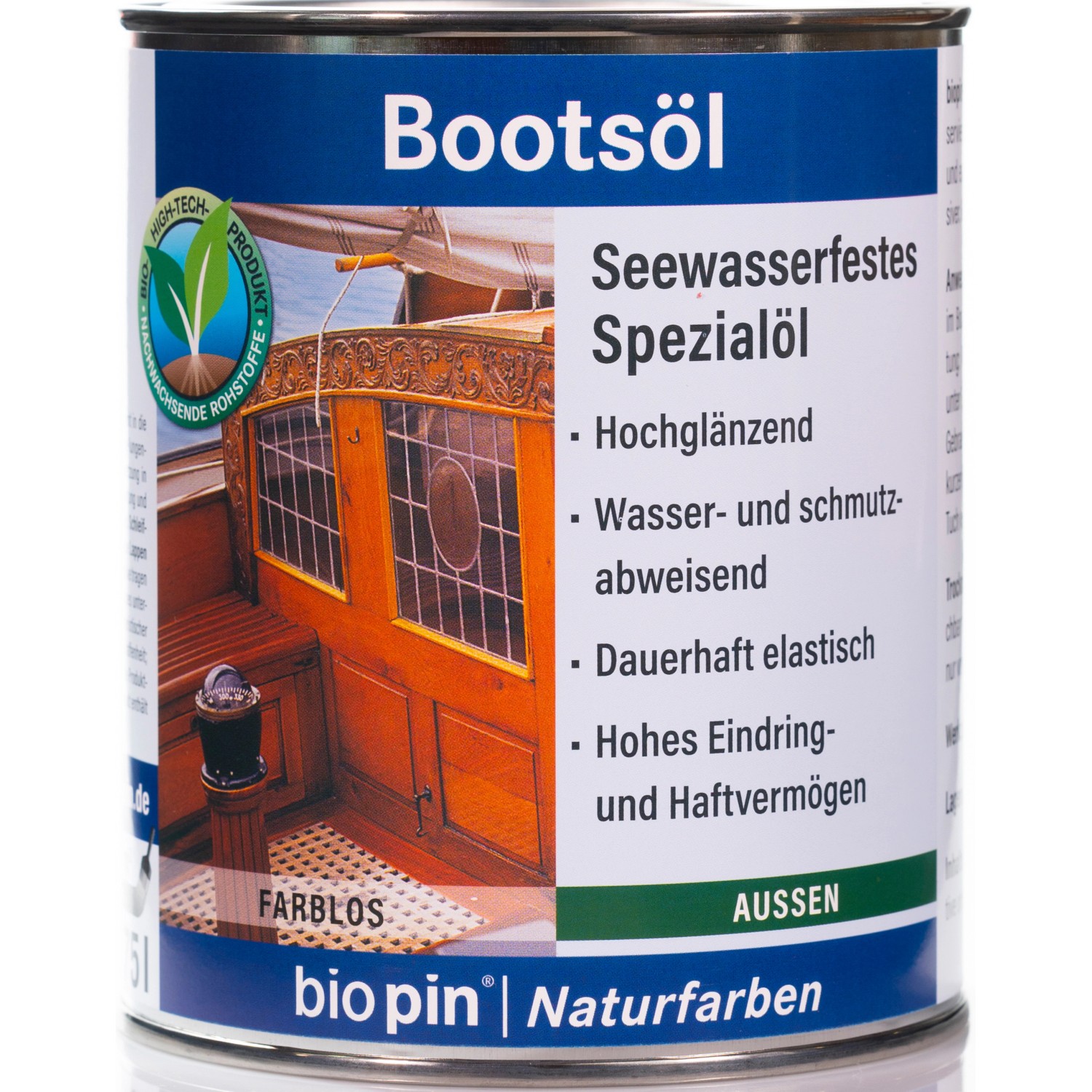 Biopin Bootsöl farblos 750 ml von Biopin