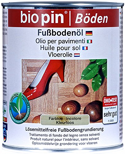Biopin Fußbodenöl 0,75L farblos von Biopin