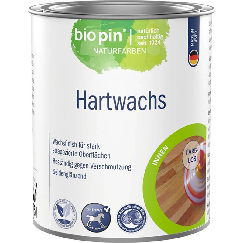 Biopin Natur-Hartwachs Transparent 750 ml Biopin Natur-Hartwachs Transparent 750 ml von Biopin